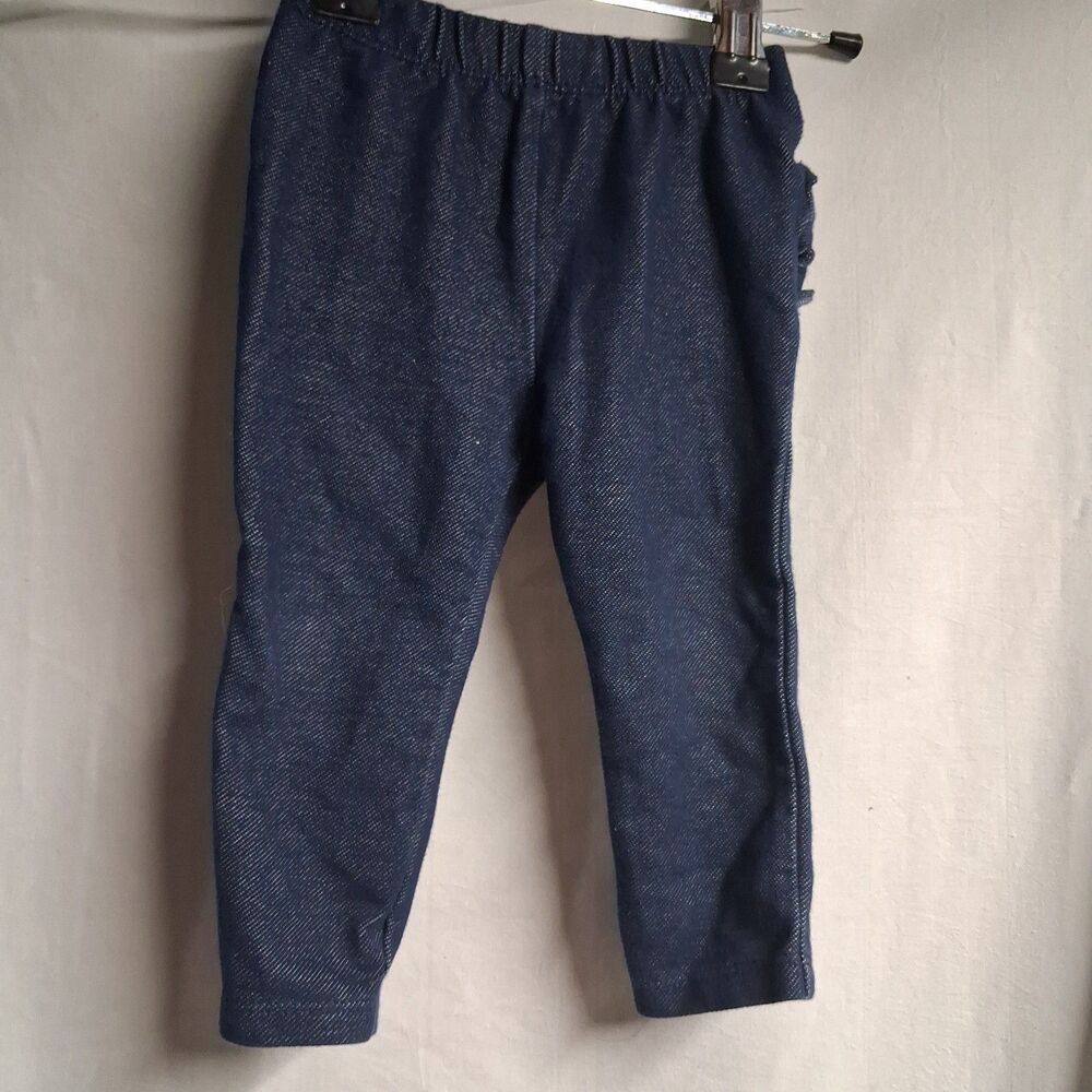 Garanimals Baby Girl Pants 12 Month Ruffle Butt Blue